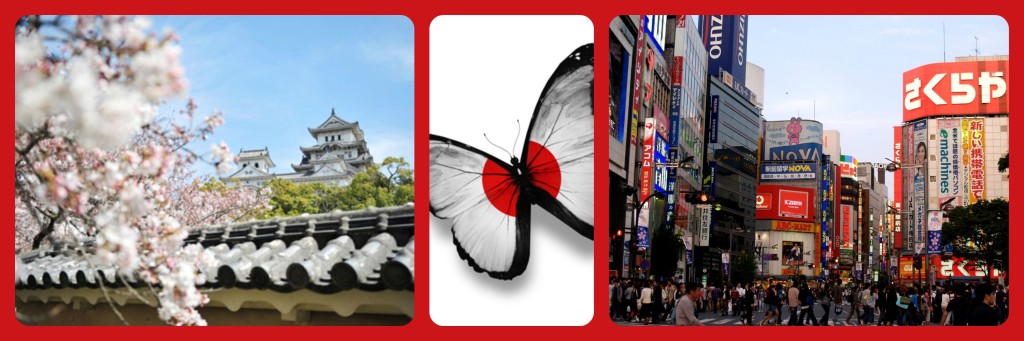 Collage Japón earres