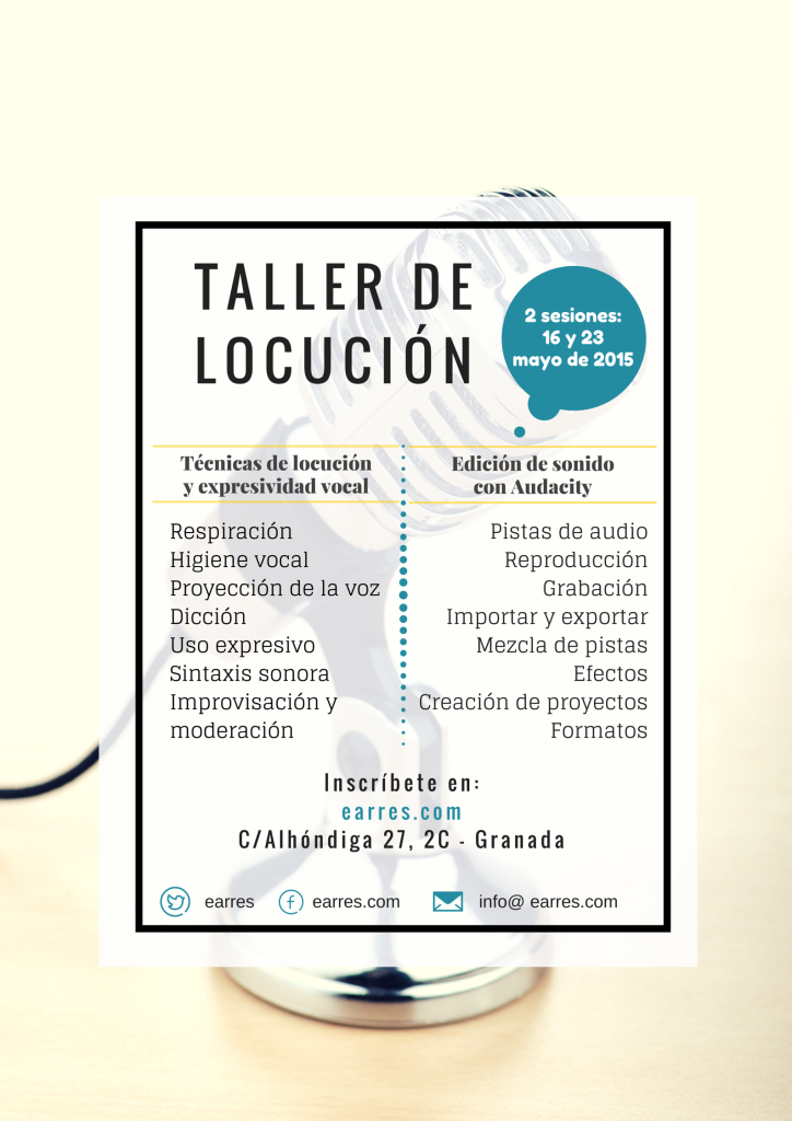 Taller de locución earres.com